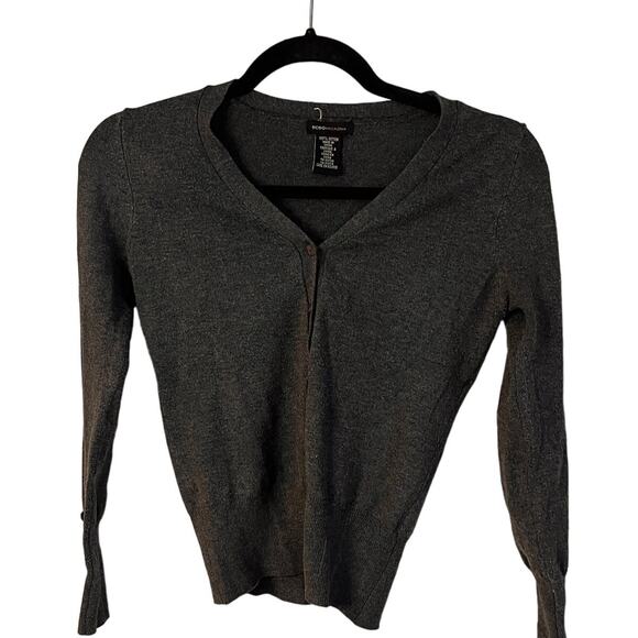 BCBGMAXAZRIA V-neck Button Down Cardigan Sweater Size small - Picture 1 of 9